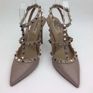 VALENTINO Rockstud T-Strap Pump 8.5